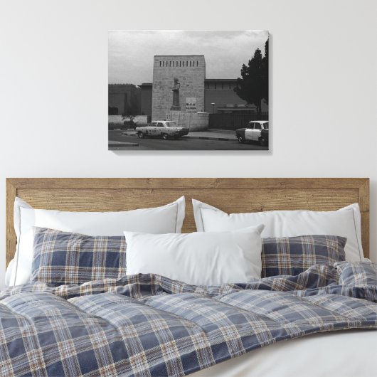  Iraakse museum in Bagdad Canvas Afdruk (Insitu (Slaapkamer))