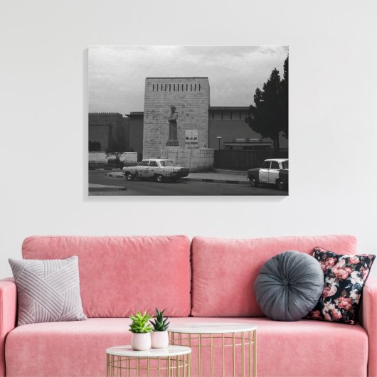  Iraakse museum in Bagdad Canvas Afdruk (Insitu (Woonkamer))