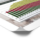 Iraakse oliefacten - kaart 2002 poster (Hoek)