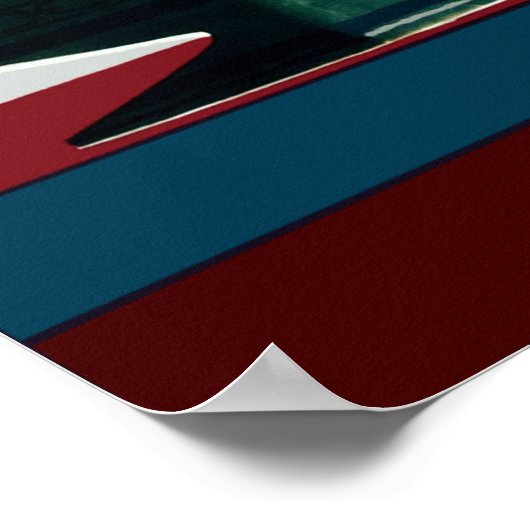 Iraakse reisposter poster (Hoek)