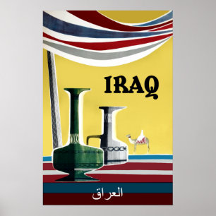 Iraakse reisposter poster