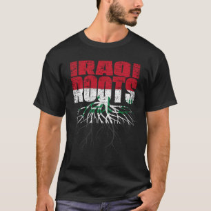 Iraakse Roots Irakese erfgoedvlag T-shirt