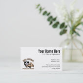 Iraakse Vet 2nd ID - Humvee Visitekaartje (Staand voorkant)