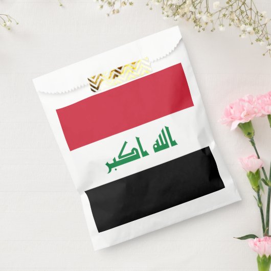 Iraakse vlag bedankzakje (Gezegeld)