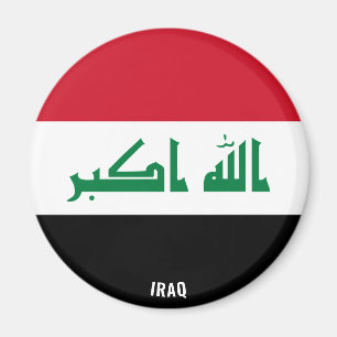 Iraakse vlag charmant patriotticum magneet