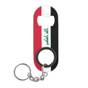 Iraakse vlag charmant patriotticum mini flessenopener
