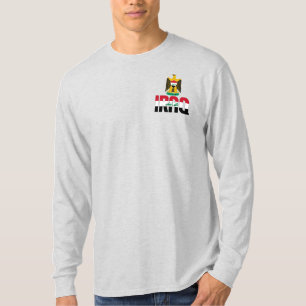 Iraakse vlag en wapenschild t-shirt