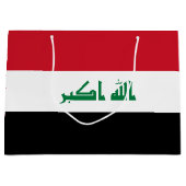 Iraakse vlag groot cadeauzakje (Voorkant)