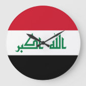 Iraakse vlag grote klok (Voorkant)