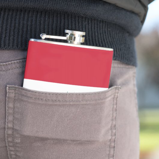 Iraakse vlag heupfles (Voorbeeld)