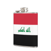Iraakse vlag heupfles (Links)