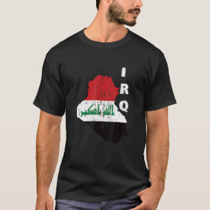 Iraakse vlag Irak vlag Irak vlag Irak Irak vlag Ir T-shirt