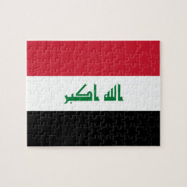 Iraakse vlag legpuzzel