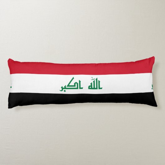 Iraakse vlag lichaamskussen (Achterkant)