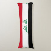 Iraakse vlag lichaamskussen (Voorkant Verticaal)