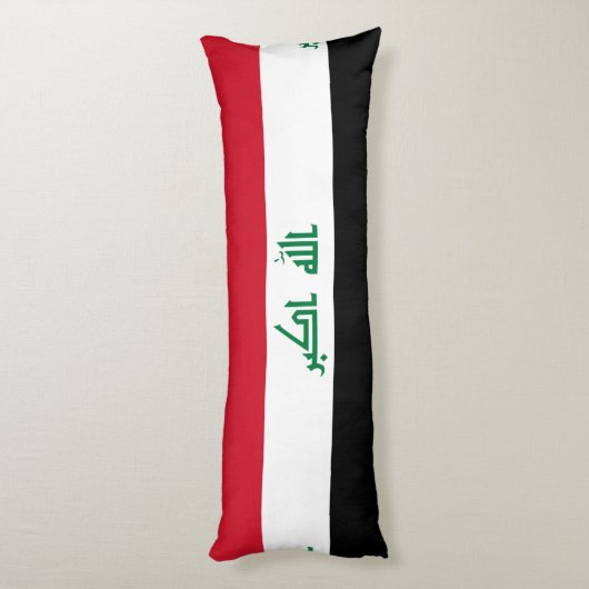 Iraakse vlag lichaamskussen (Achterkant (Verticaal))