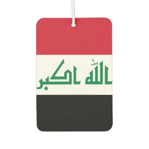 Iraakse vlag luchtverfrisser