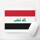 Iraakse vlag muismat (Met muis)