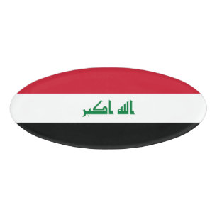 Iraakse vlag naambadge