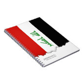 Iraakse vlag notitieboek (Rechterzijde)