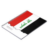 Iraakse vlag notitieboek (Linkerzijde)