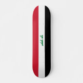 Iraakse vlag persoonlijk skateboard (Voorkant)