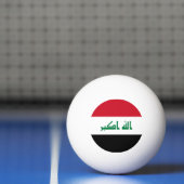 Iraakse vlag pingpongbal (Net)