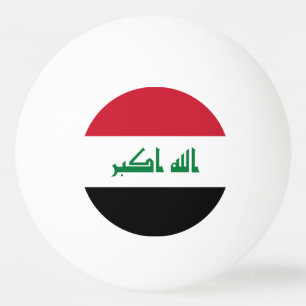 Iraakse vlag pingpongbal