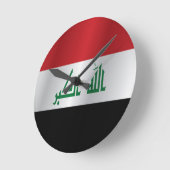 Iraakse vlag ronde klok (Hoek)
