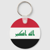 Iraakse vlag sleutelhanger (Voorkant)