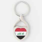 Iraakse vlag sleutelhanger (Voorkant)