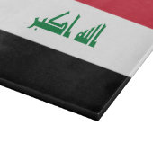 Iraakse vlag snijplank (Hoek)