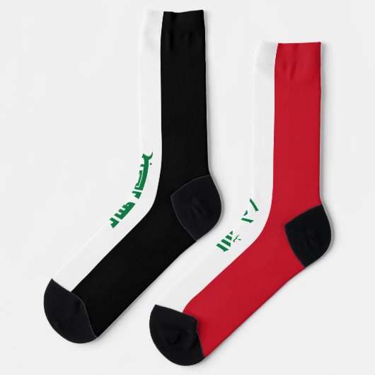 Iraakse vlag sokken (Links)