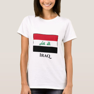Iraakse vlag t-shirt