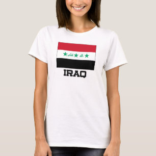 Iraakse vlag t-shirt