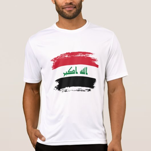 Iraakse vlag t-shirt (Voorkant)