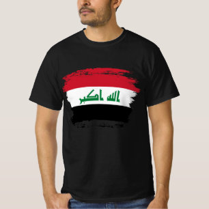Iraakse vlag t-shirt