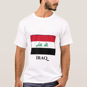 Iraakse vlag t-shirt
