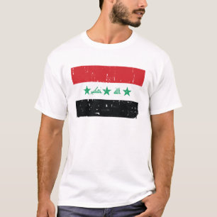 Iraakse vlag t-shirt