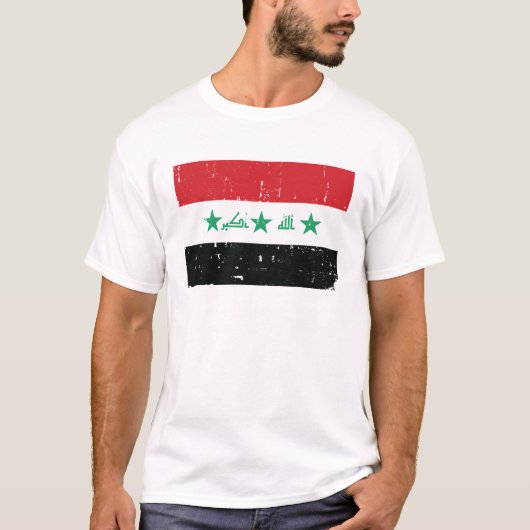 Iraakse vlag t-shirt (Voorkant)