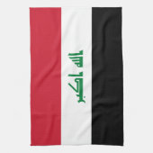 Iraakse vlag theedoek (Verticaal)
