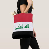 Iraakse vlag tote bag (Dichtbij)
