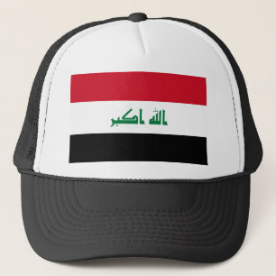 Iraakse vlag trucker pet