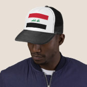 Iraakse vlag trucker pet (In situ)