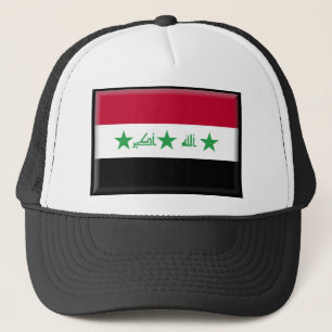 Iraakse vlag trucker pet