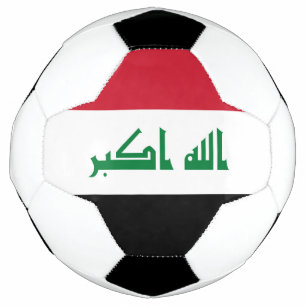 Iraakse vlag voetbal