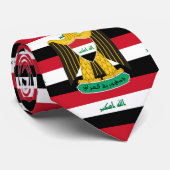Iraakse vlag & wapen, Vlag van Irak Stropdas (Opgerold)