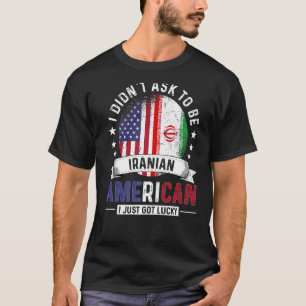 Iraans - Amerikaans land viert pride land ira T-shirt