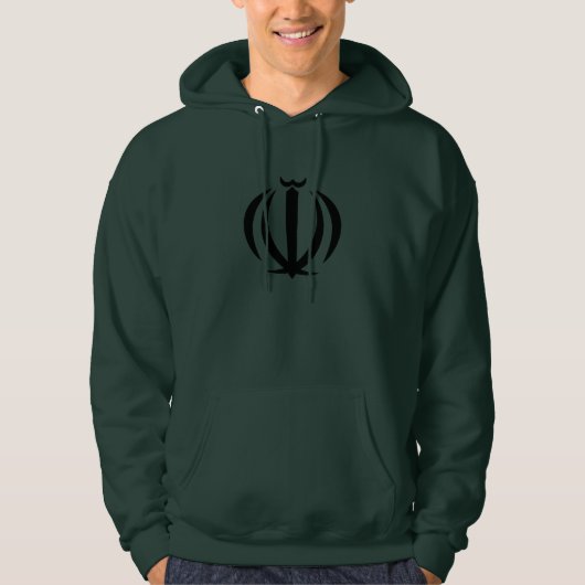 Iraans embleem hoodie (Voorkant)