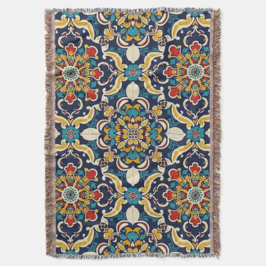 Iraans patroon deken (Voorkant Verticaal)